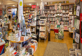 Buchhandlung Hintergrund